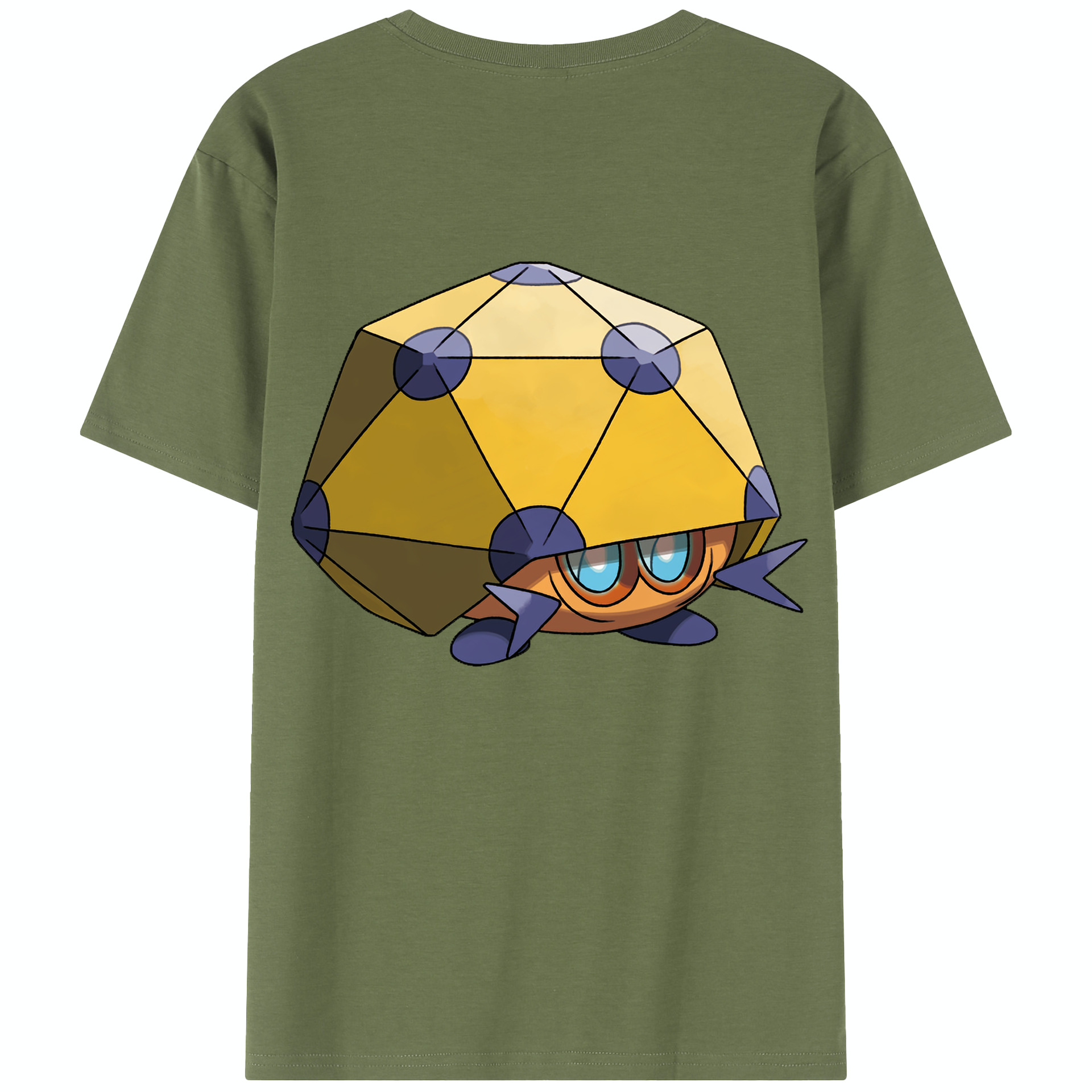 （画像用） ポケットモンスター Pokémon 綿100％半袖Tシャツ（背面プリント）